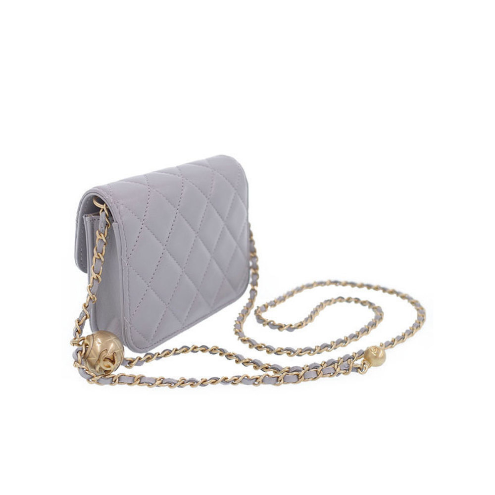 Chanel Quilted Bag Clutch Chain Matelasse